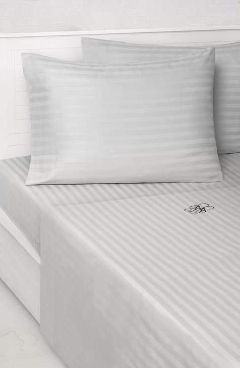 Stripe Sateen 300 Thread Count Sheet Set