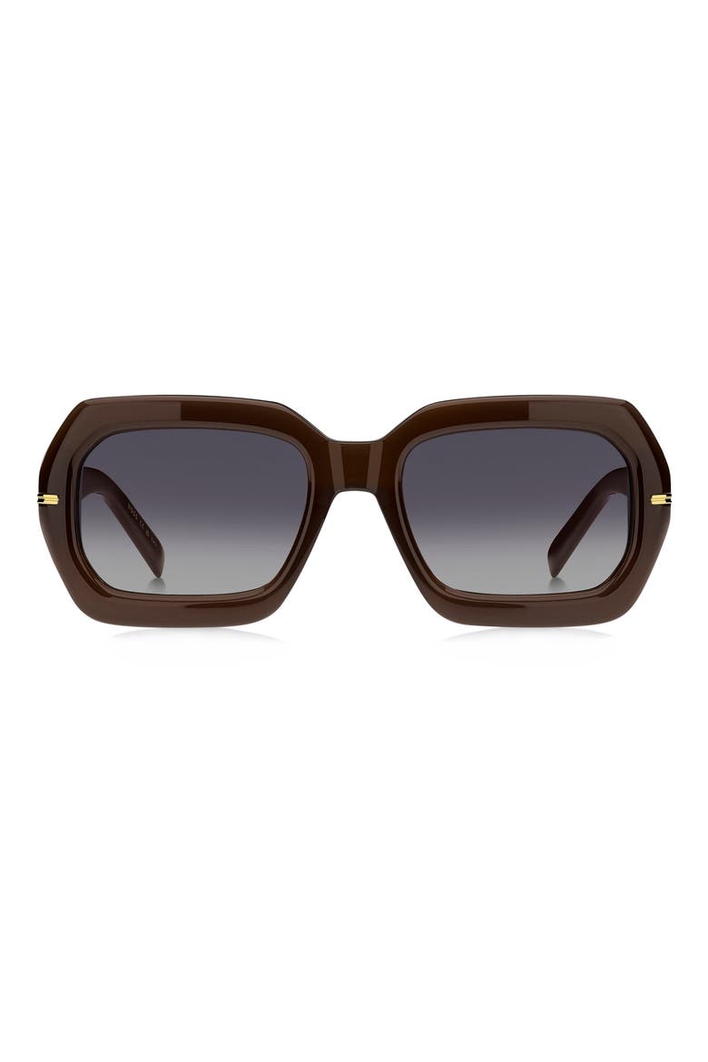 54mm Rectangular Sunglasses, Main, color, 009Q-DG