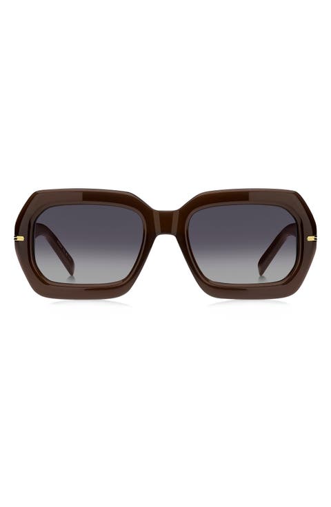 54mm Rectangular Sunglasses