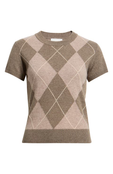 Darcy Short Sleeve Cashmere Sweater