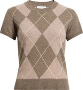 Reformation Darcy Short Sleeve Cashmere Sweater