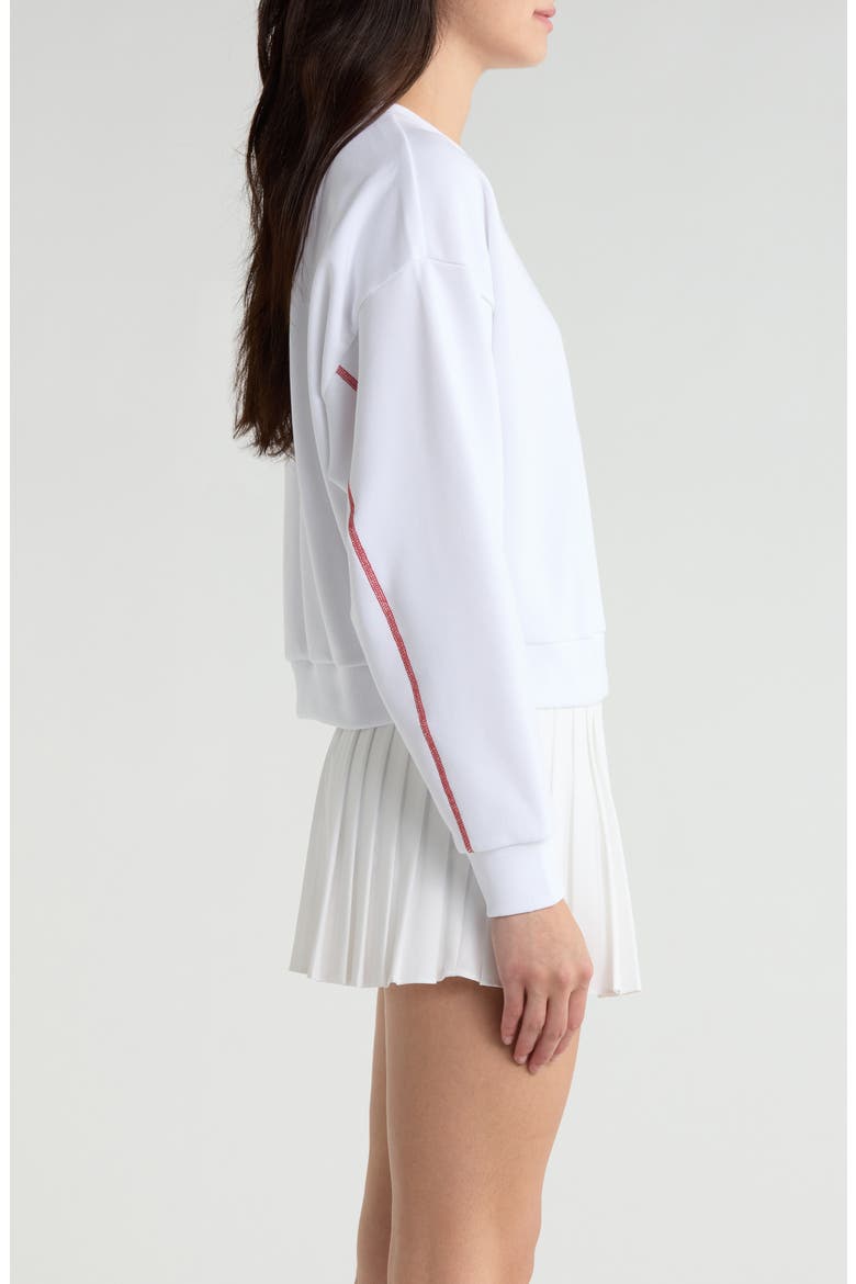 Classic Sweatshirt, Alternate, color, SNOW