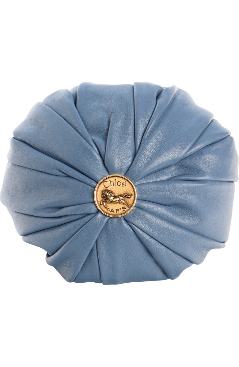 Chloé Pleated Crossbody Bag, Alternate, color, Ashes Blue