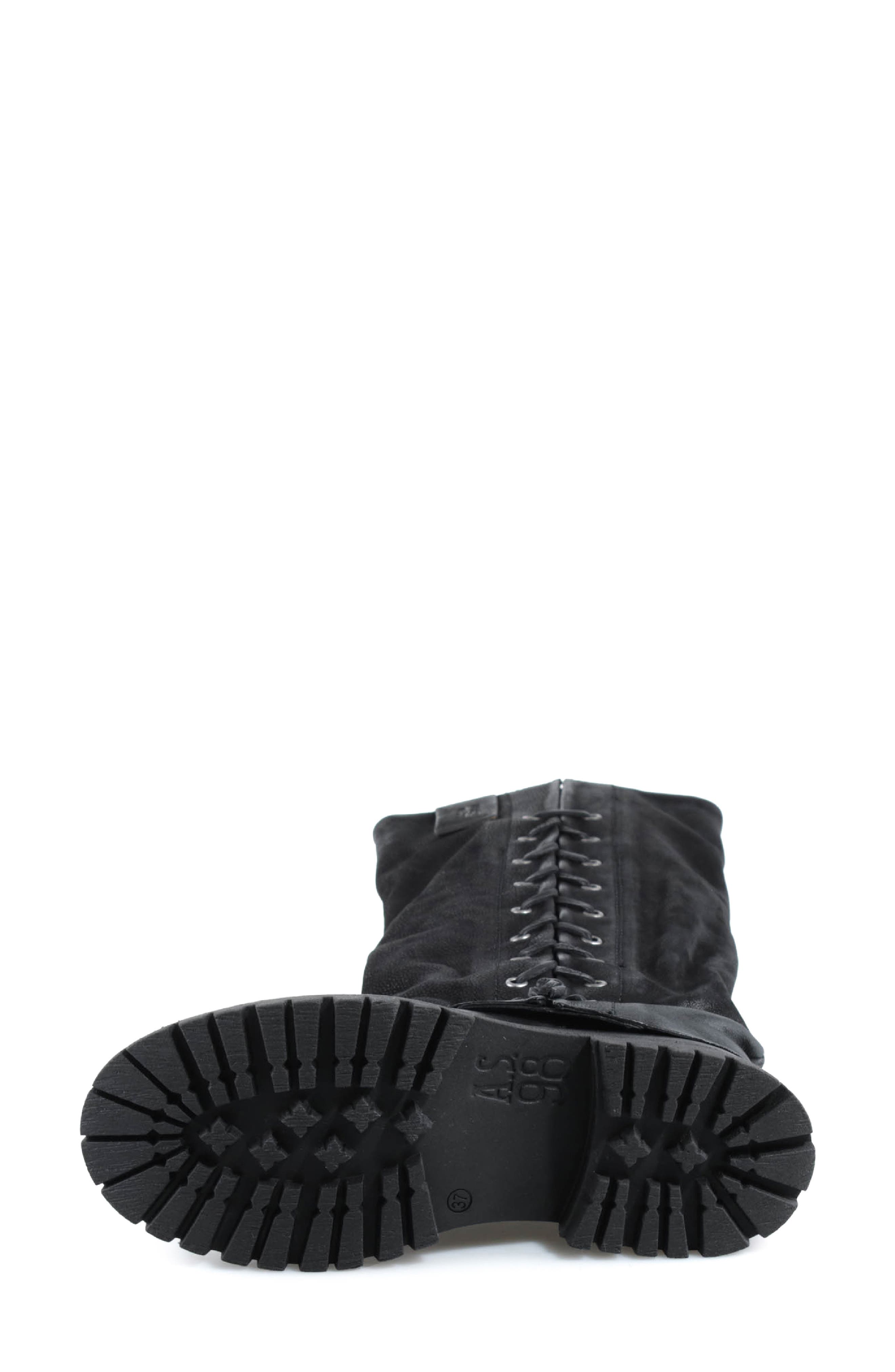 Doson Leather Knee High Boot, Alternate, color, BLACK