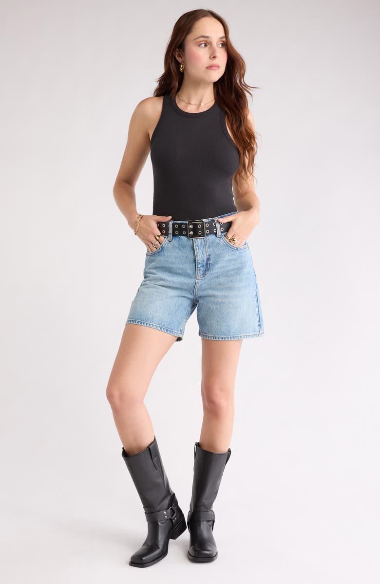 Abound Rib Tank, Alternate, color, Black Night