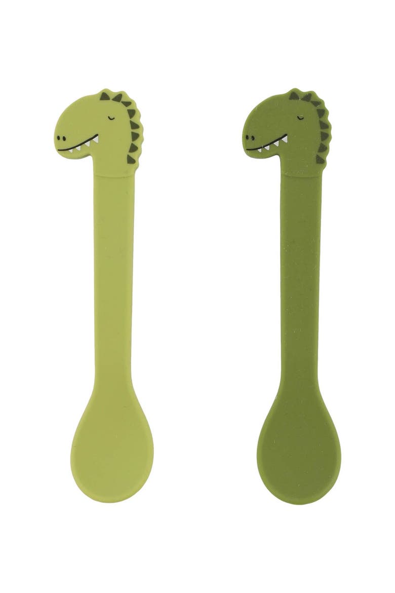 Silicone Spoon 2-Pack, Main, color, Mr. Dino