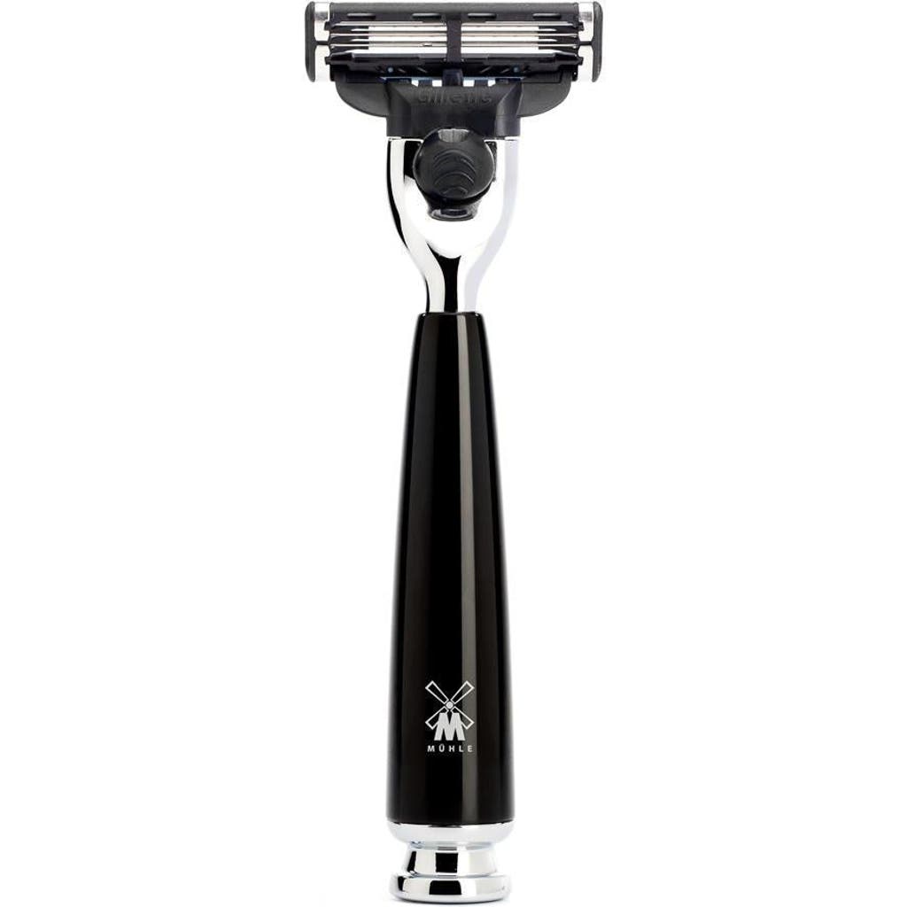Mühle Rytmo Black Mach-3 Razor In Black