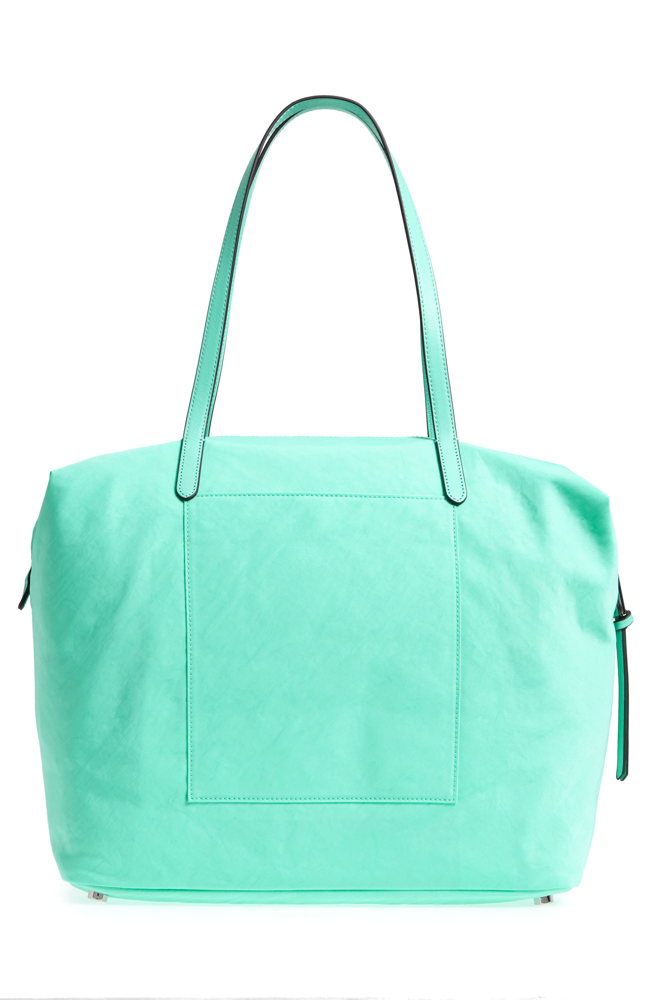 Rebecca Minkoff Washed Nylon Tote, Alternate, color, 