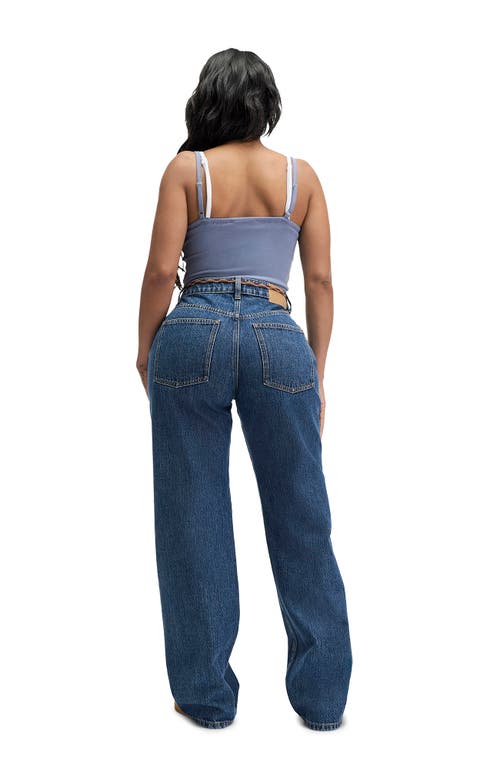 Cotton On Curvy 91 Straight Jean In Blue