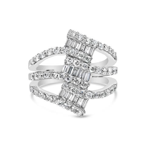 18kt White Gold 1 3/4ct TDW Diamond Ring