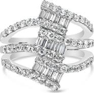 Haus of Brilliance 18kt White Gold 1 3/4ct TDW Diamond Ring