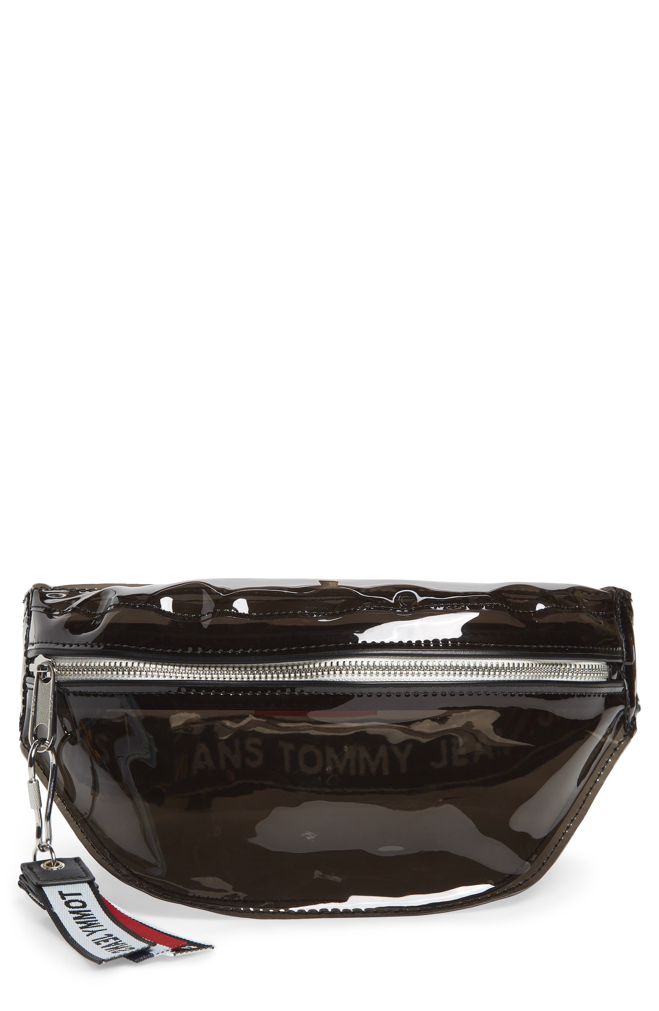 TOMMY JEANS Logo Belt Bag, Main, color, 