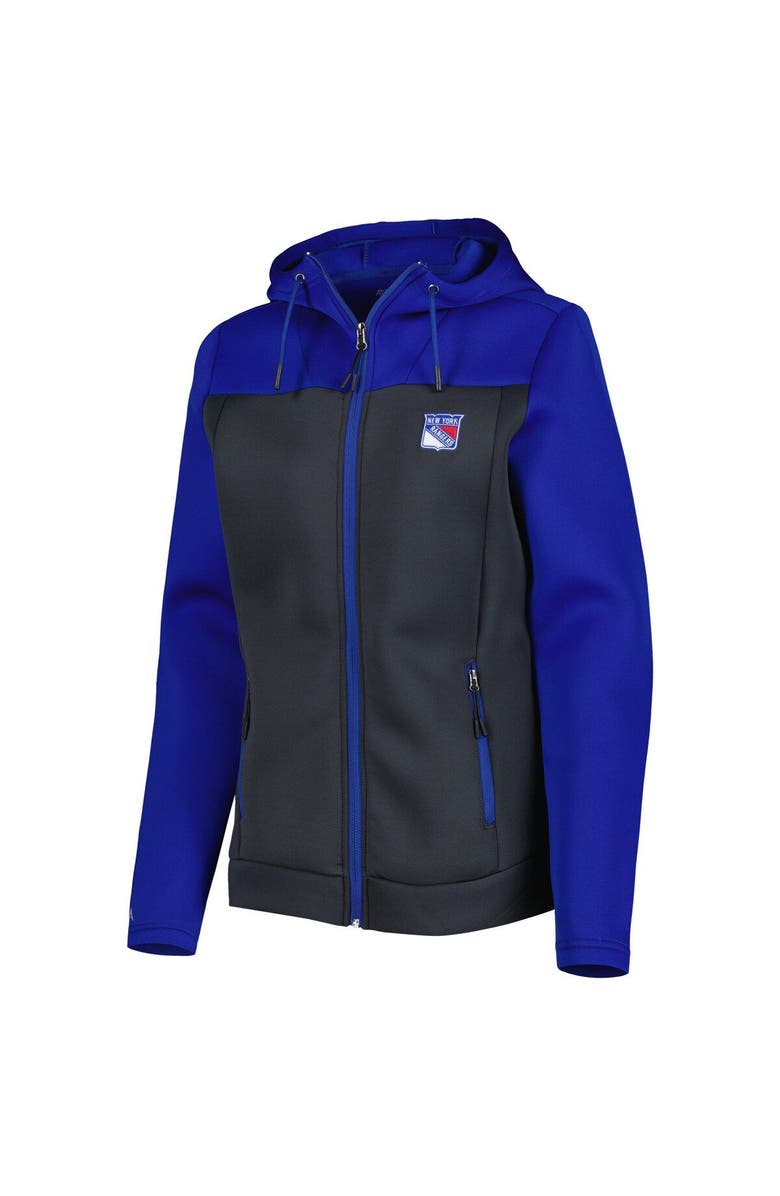 ANTIGUA Women's Antigua Blue/Gray New York Rangers Protect Full-Zip Jacket, Alternate, color, Blue