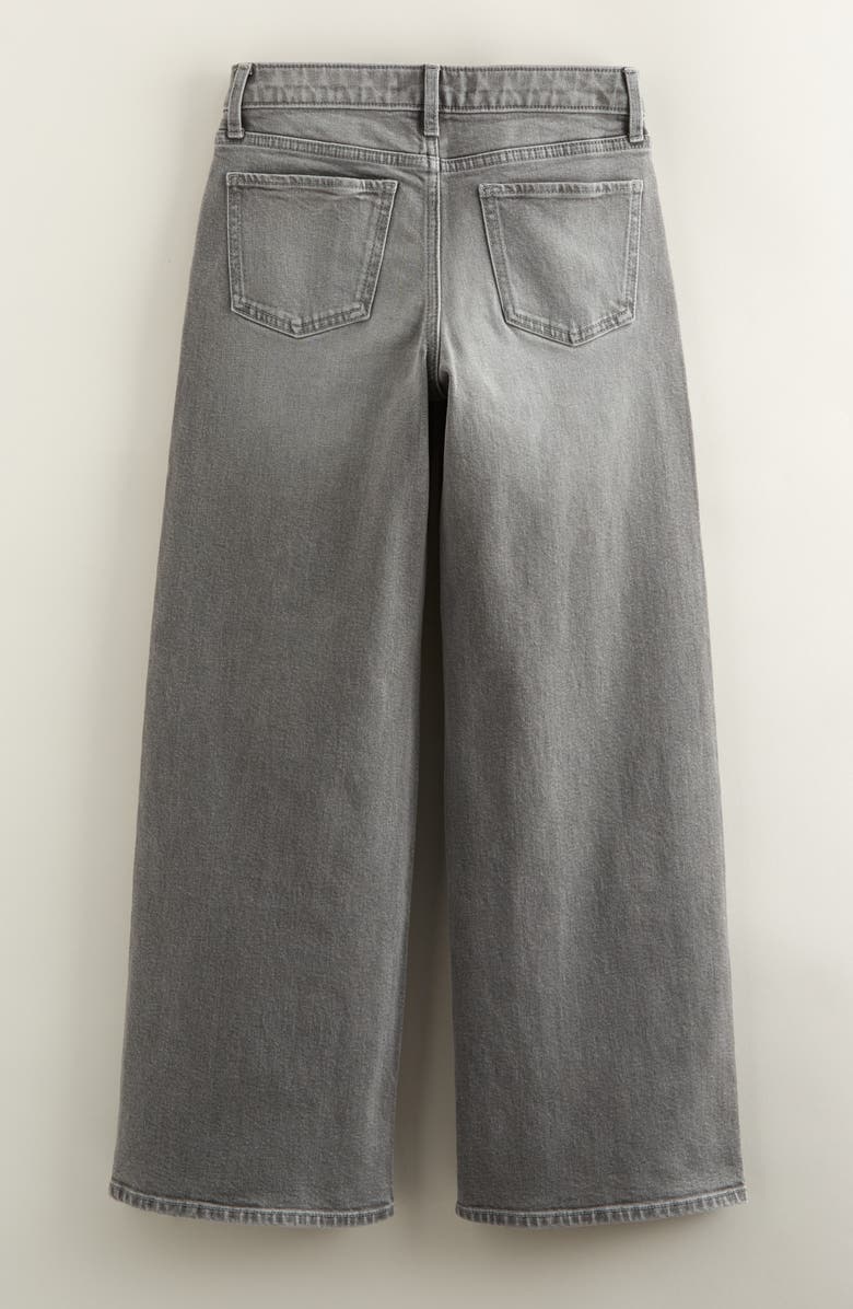Treasure & Bond Kids' Wide Leg Jeans, Alternate, color, Medium Grey Wash