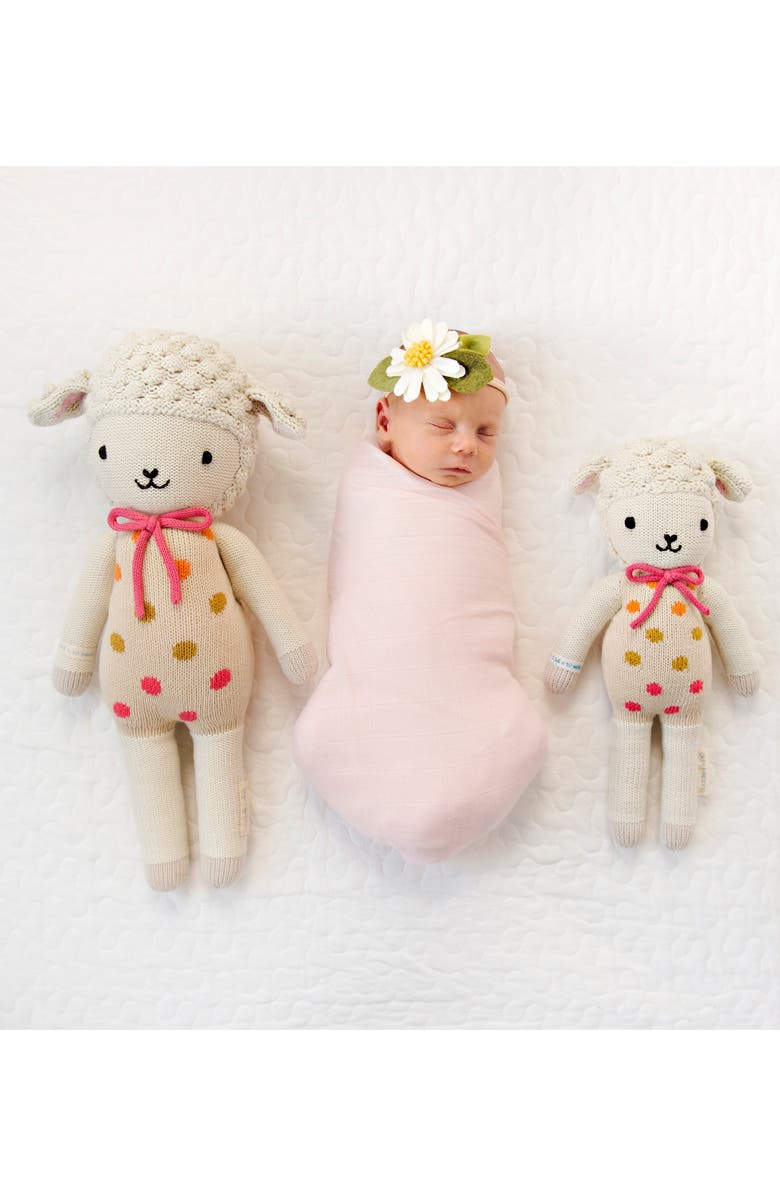 cuddle+kind cuddle + kind Lucy the Lamb Stuffed Animal, Alternate, color,