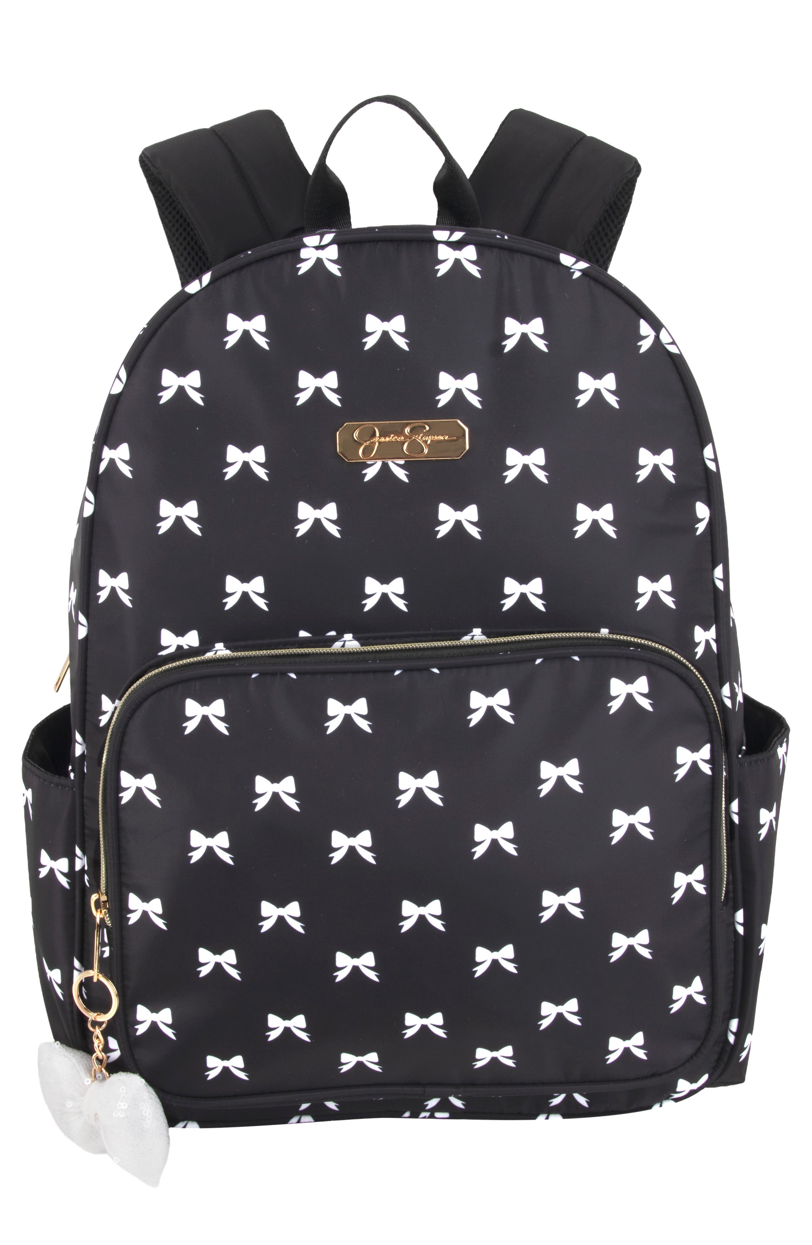 Jessica Simpson Bow Print Nylon Backpack