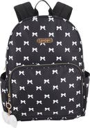 Jessica Simpson Bow Print Nylon Backpack