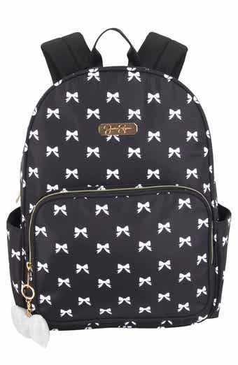 Jessica Simpson Bow Print Nylon Backpack