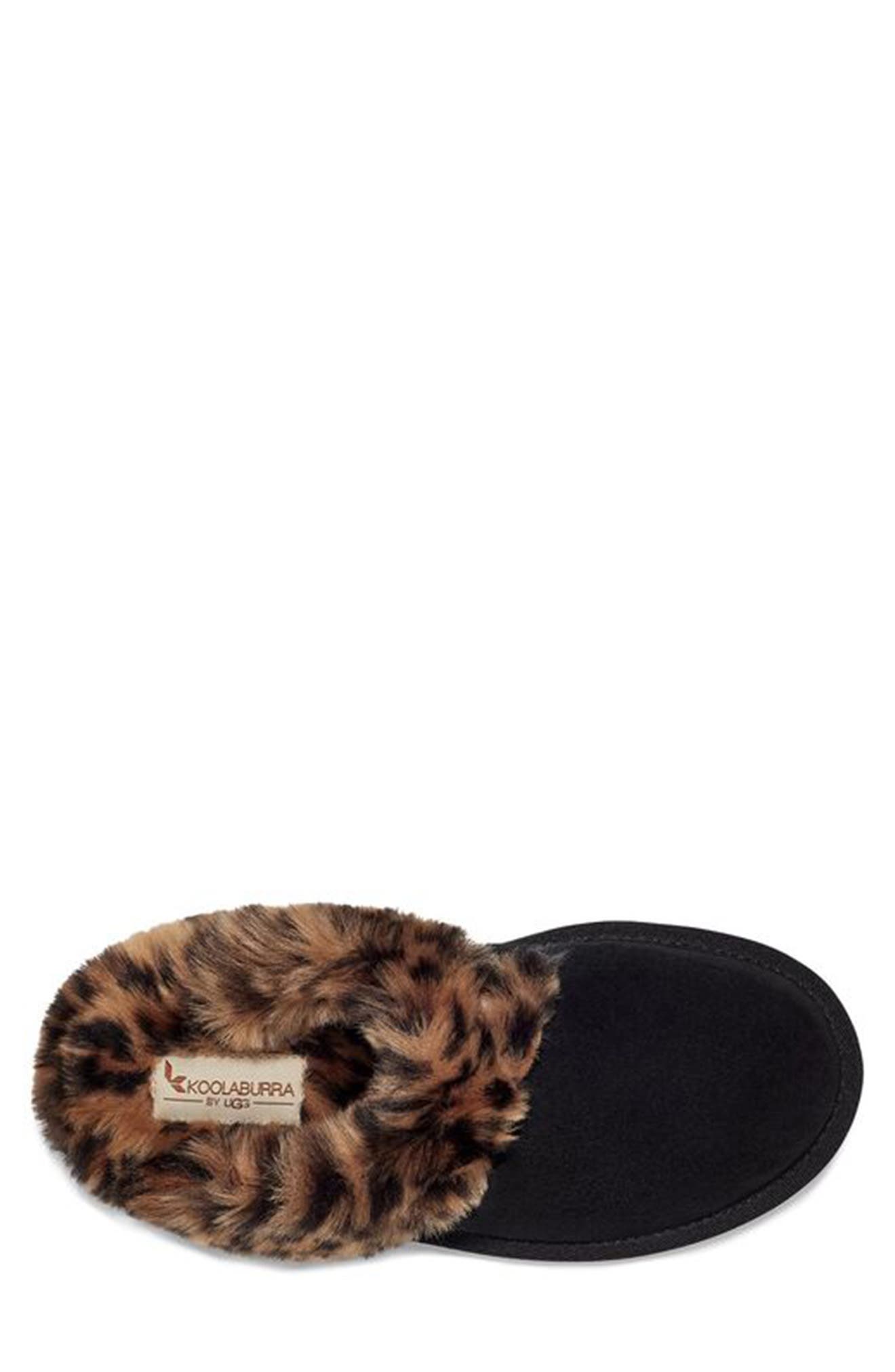 Koolaburra by UGG<sup>®</sup> Koolaburra by Ugg Milo Faux Fur Cheetah Scuff Slipper, Alternate, color, 