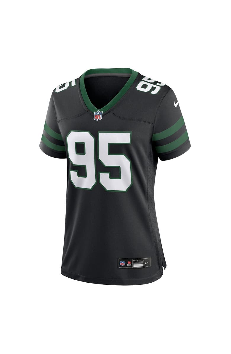 Nike Women's Nike Quinnen Williams Legacy Black New York Jets Alternate Game Jersey, Alternate, color, Black