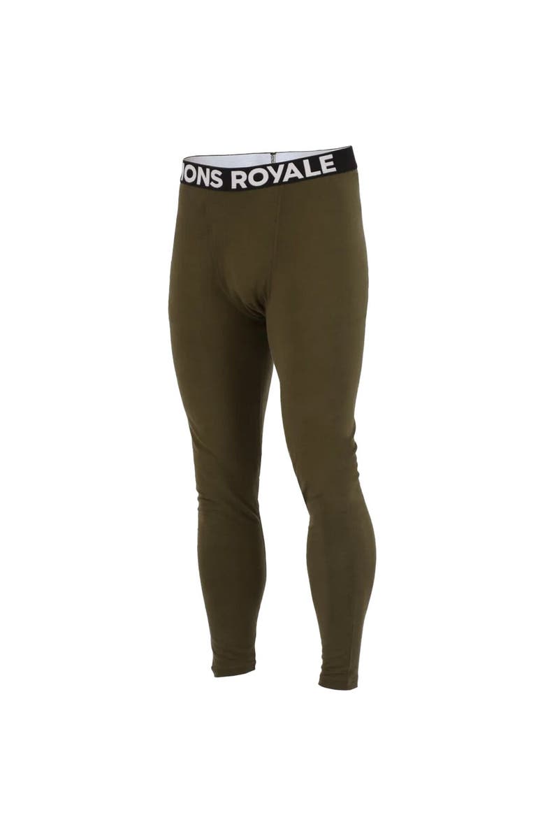 Mons Royale Cascade Legging - Men's, Alternate, color, Dark Olive