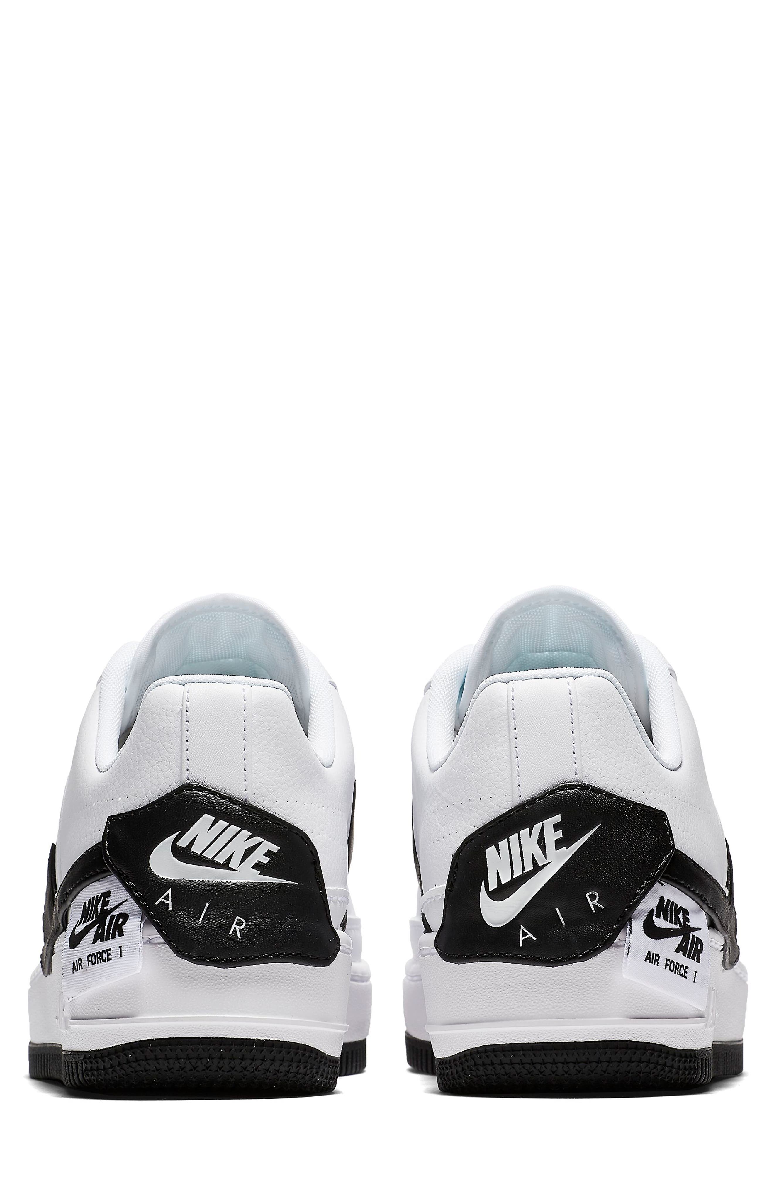 Air Force 1 Jester XX Sneaker, Alternate, color, WHITE/ BLACK