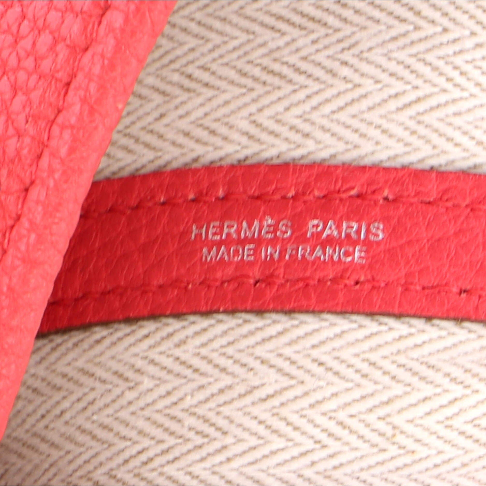 Garden Party Tote Leather 36, Alternate, color, Red