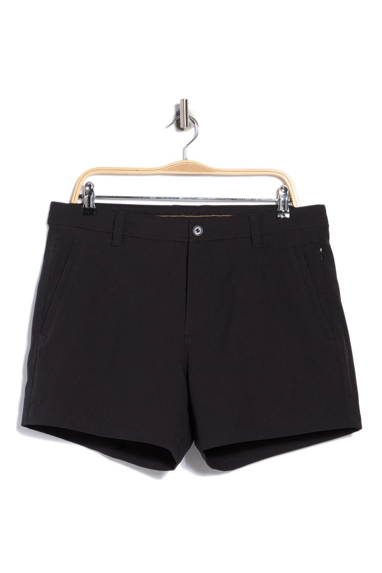 Nomad Tech Chino Shorts, Main, color, BLACK