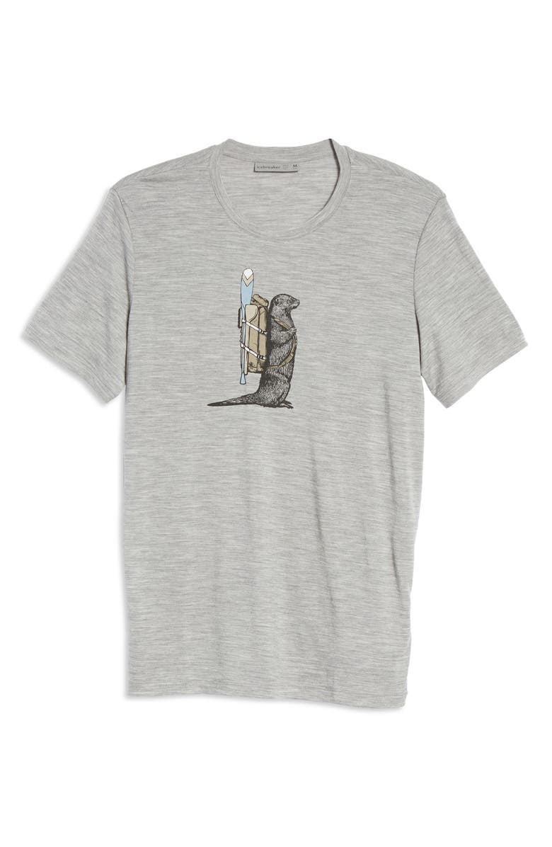 Icebreaker Tech Lite Crewneck Graphic Tee, Alternate, color, 