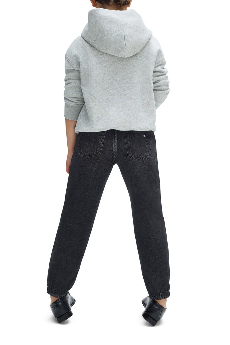 Kids' rb Miramar Mini Terry Cloth Joggers, Alternate, color, FADED BLACK