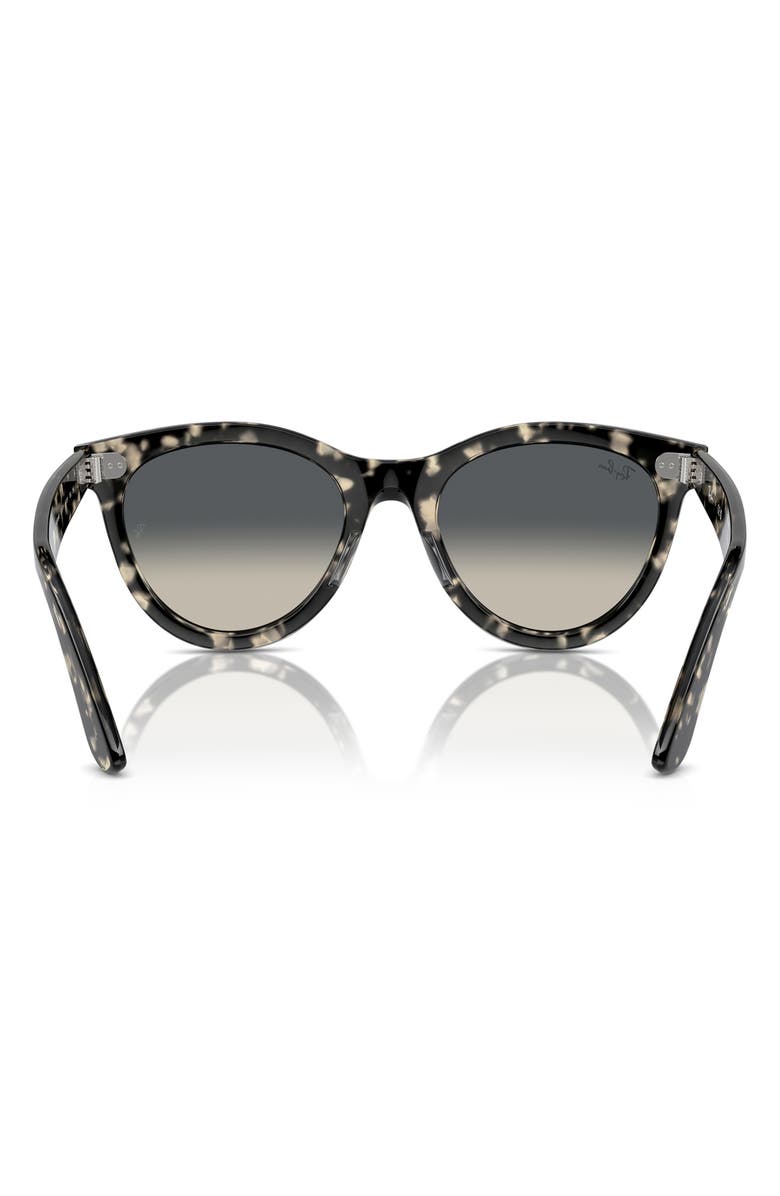 Ray-Ban Way Wayfarer 51mm Oval Sunglasses, Alternate, color, Gunmetal Tort