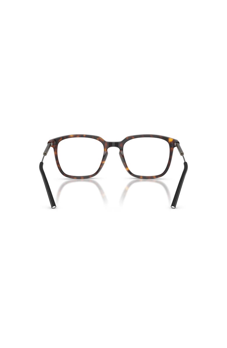 Moncler 53mm Phantos optical glasses, Alternate, color, Tortoise