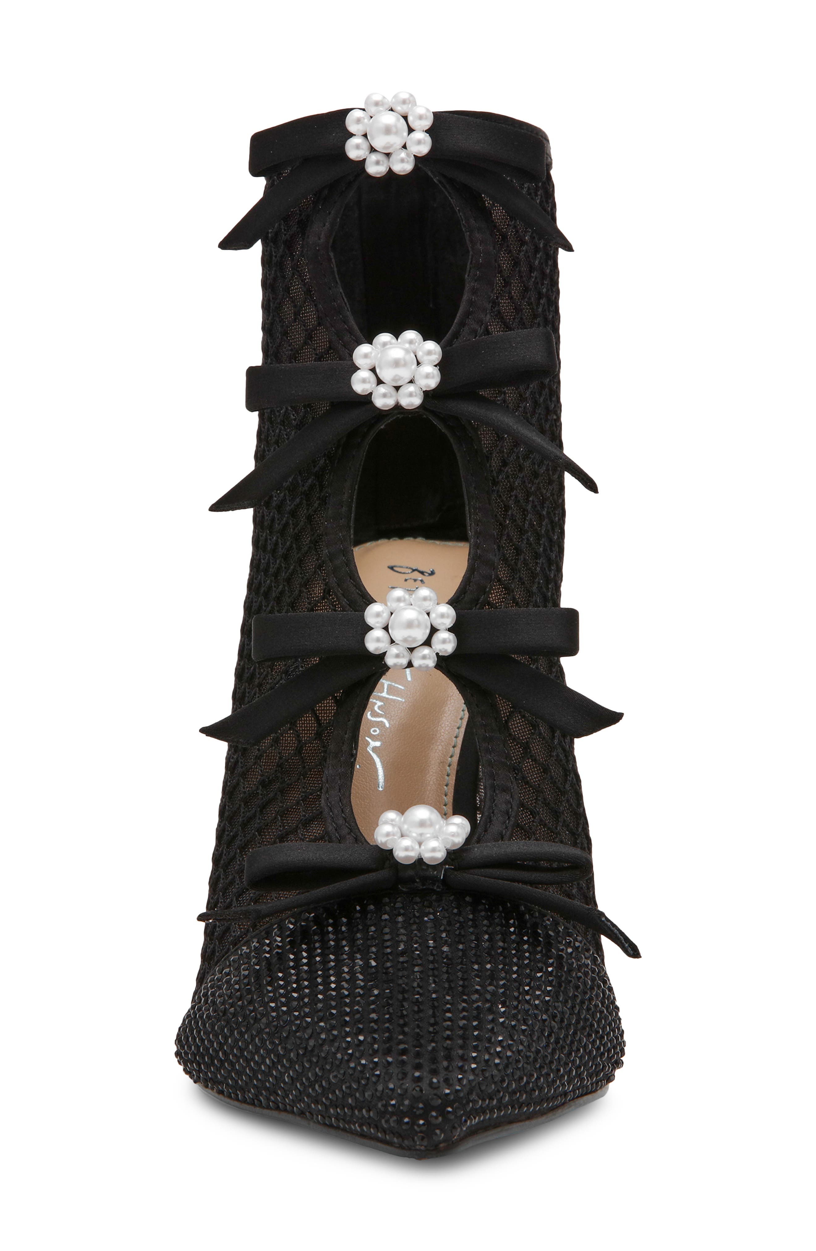 Quin Stiletto Bootie, Alternate, color, BLACK