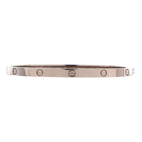 Love Bracelet 18K White Gold Small