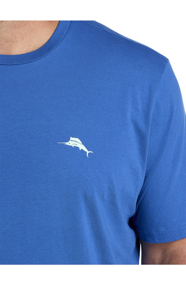Tommy Bahama Big & Tall Marlin Rising Graphic Tee, Alternate, color, 