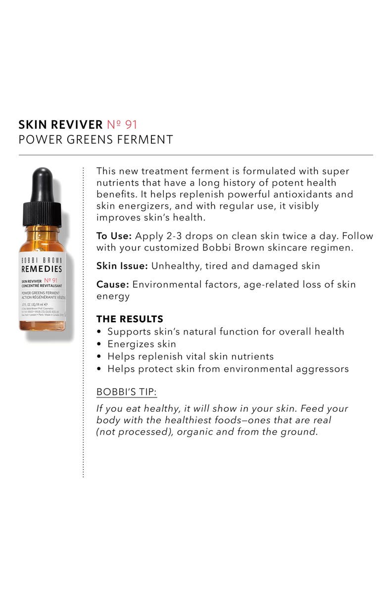 Bobbi Brown Remedies Skin Reviver No. 91 Face Oil, Alternate, color, 