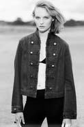 H&M Studded Denim Jacket