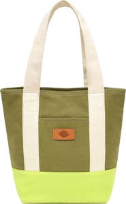 New Amsterdam Leatherworks Medium Kylee Colorblock Tote Bag