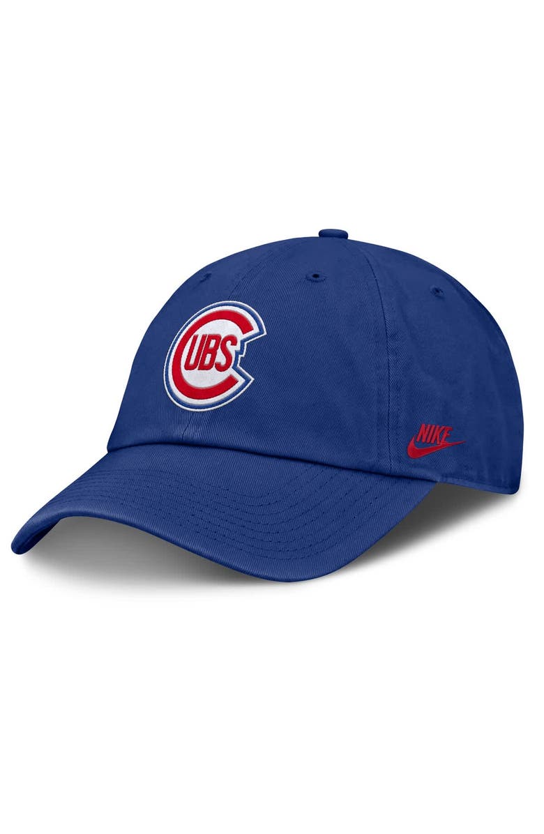 Nike Men's Nike Royal Chicago Cubs Club Adjustable Hat, Main, color, Royal