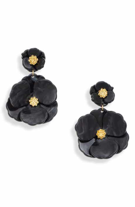 Nordstrom Pansy Drop Earrings