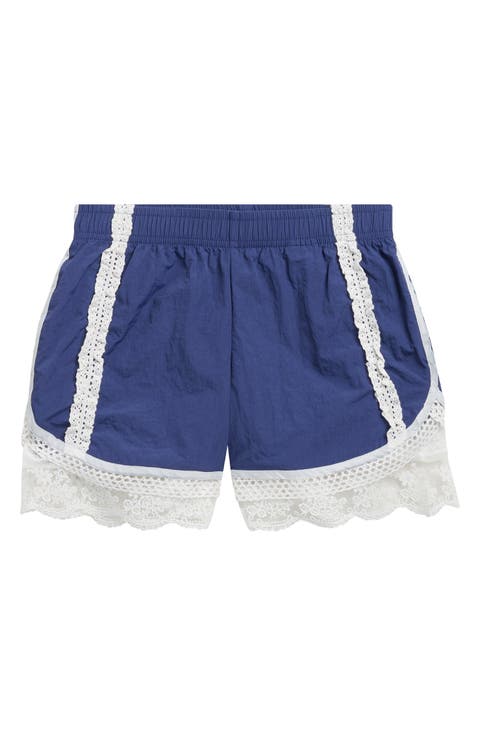 Kids' Lace Athletic Shorts (Big Kid)