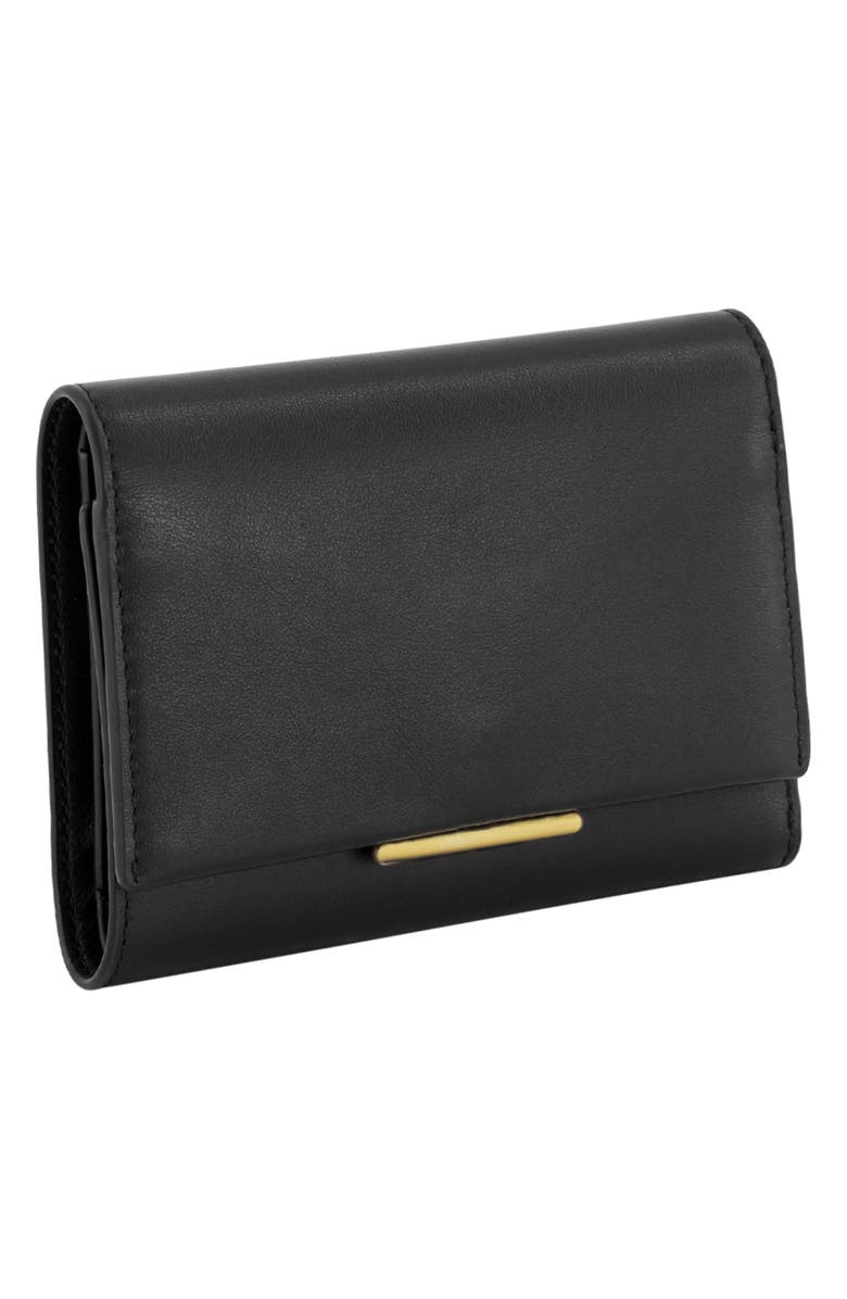 Vince Small Trifold Wallet, Alternate, color, Black