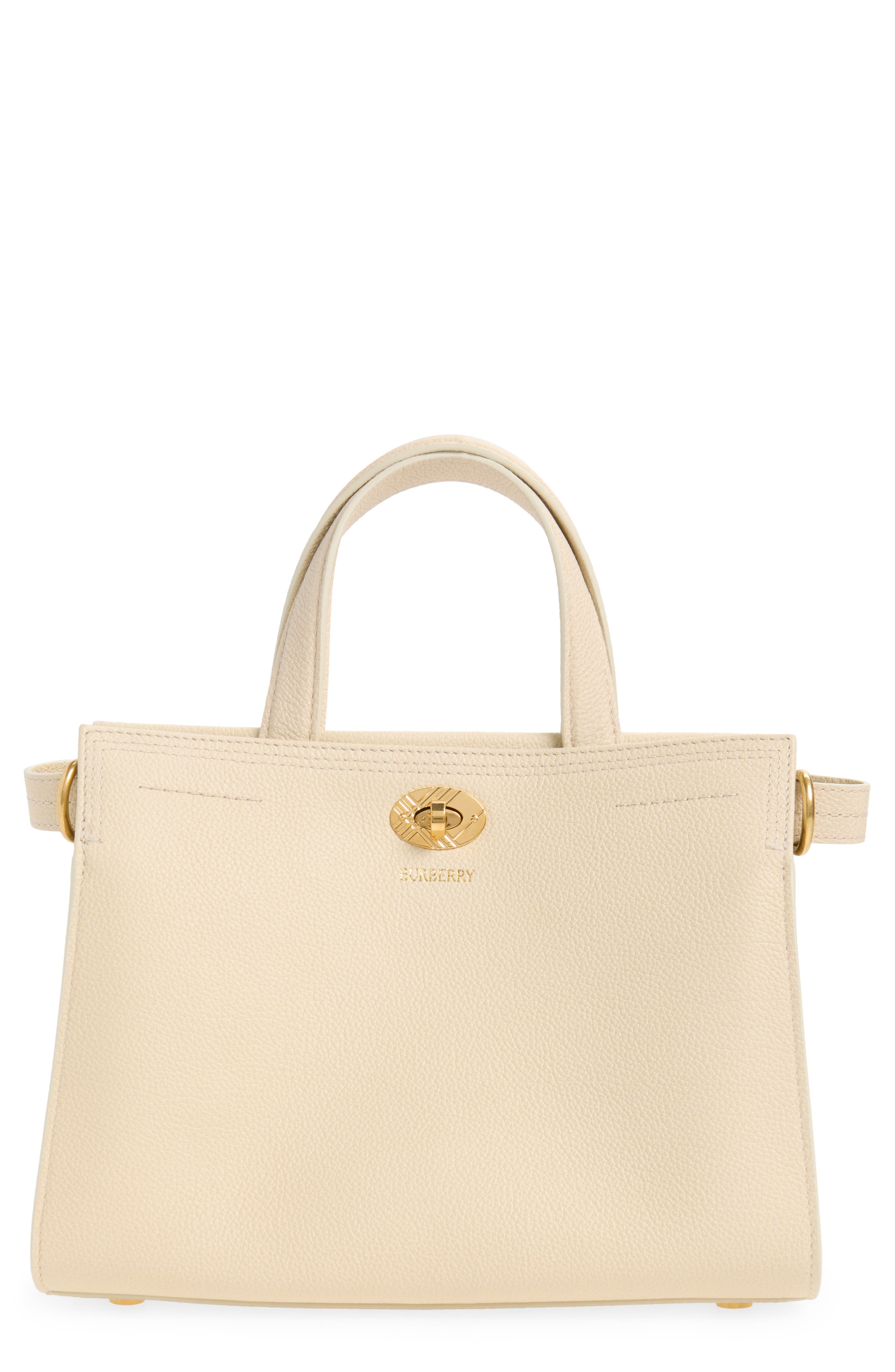 Mini Cotswolds Leather Tote, Main, color, SOAP