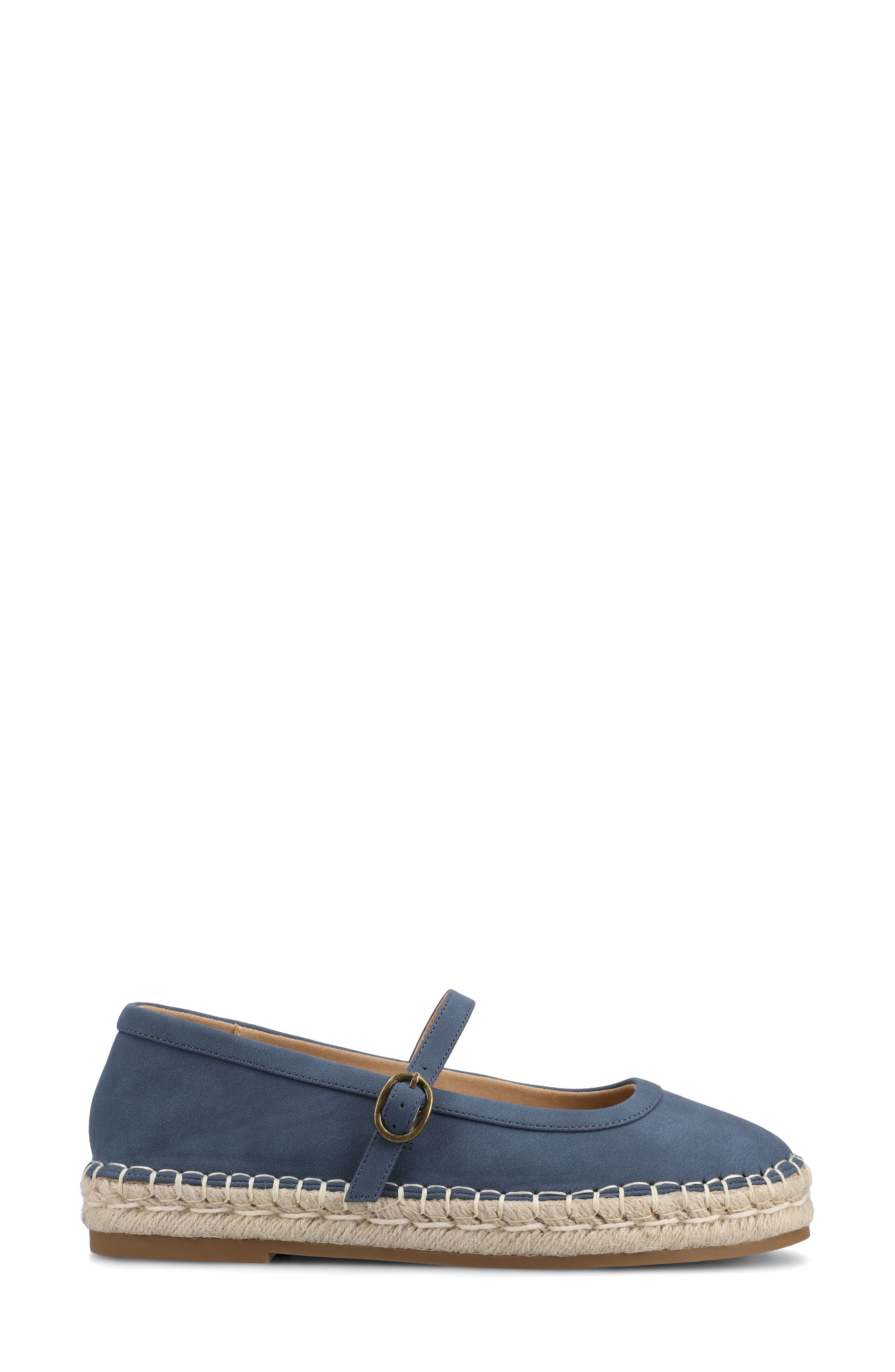 Kenzie Espadrille Flat, Alternate, color, DENIM