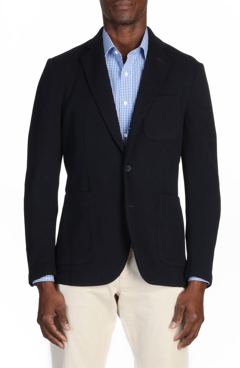 Alton Lane Benjamin Knit Wool Blazer, Main, color,