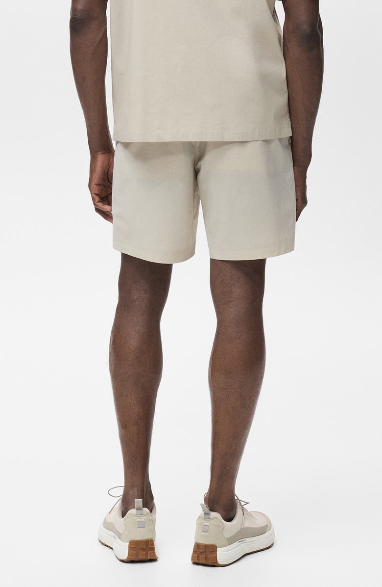 MANGO Water Repellent CoolMax<sup>®</sup> Bermuda Shorts, Alternate, color, Beige