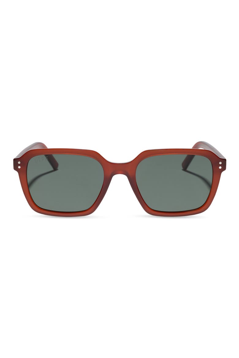 Jace 52mm Square Sunglasses, Main, color, CLAY