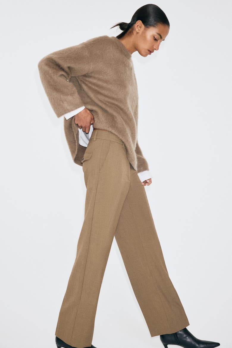 Dress Pants, Alternate, color, Dark khaki green