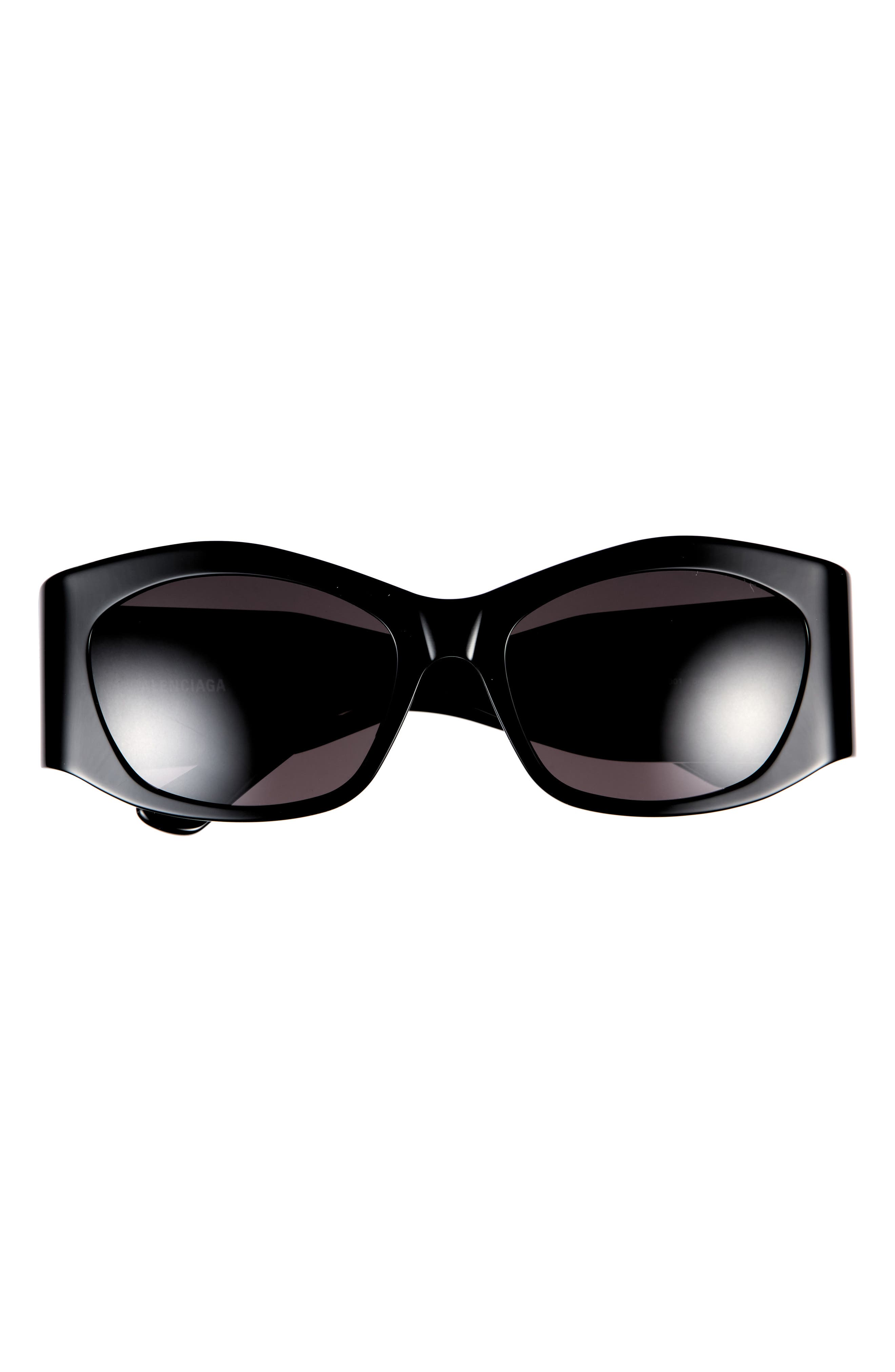 56mm Polarized Square Sunglasses