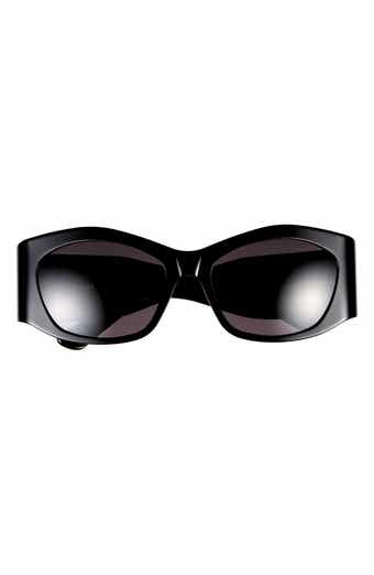 56mm Polarized Square Sunglasses